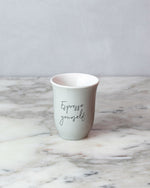 Grey Espresso Cup