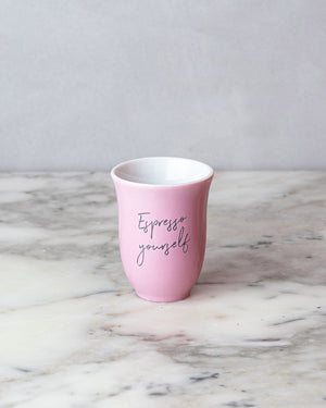 Pink Espresso Cup