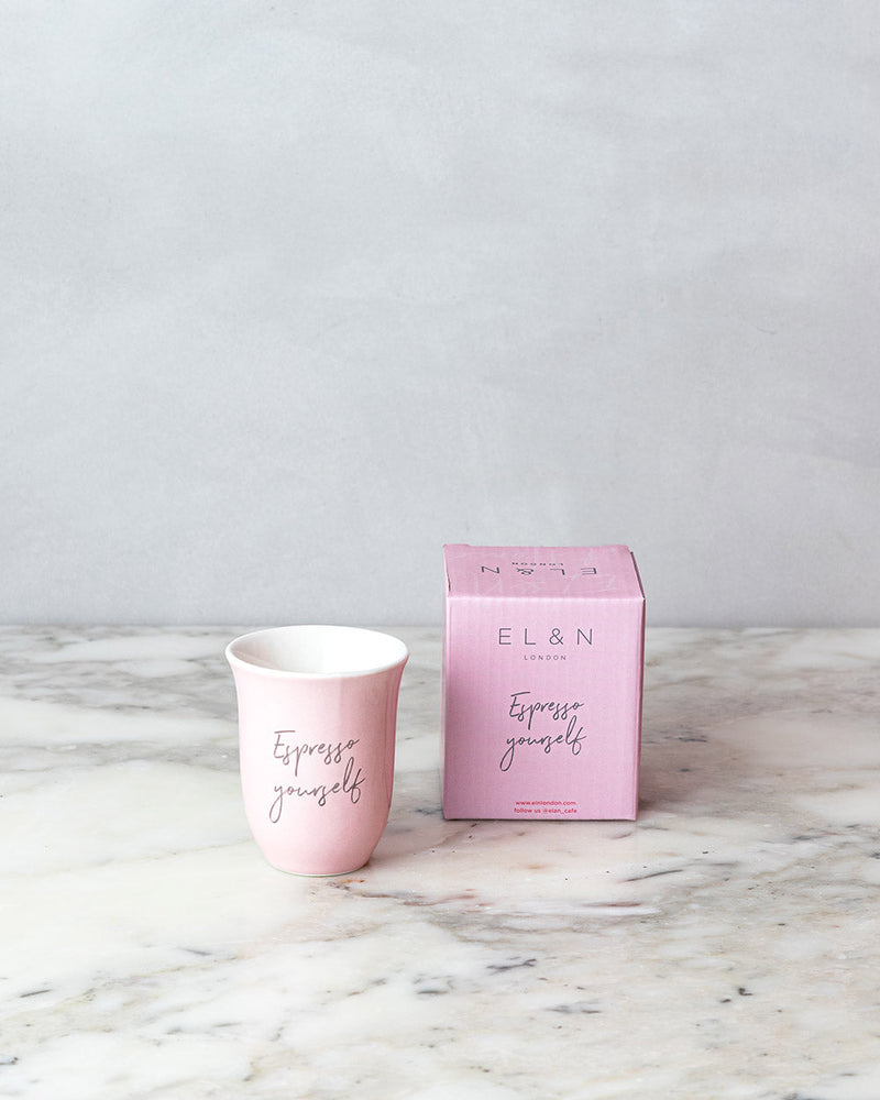 Pink Espresso Cup